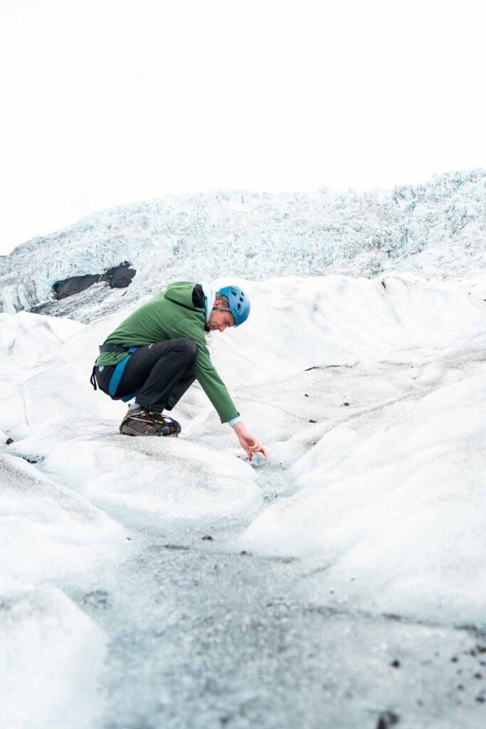 IJsland Gletsjer water